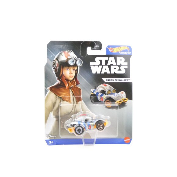 Hot Wheels Star Wars Anakin Skywalker Die-Cast Character Car Toy New - Picture 1 of 3